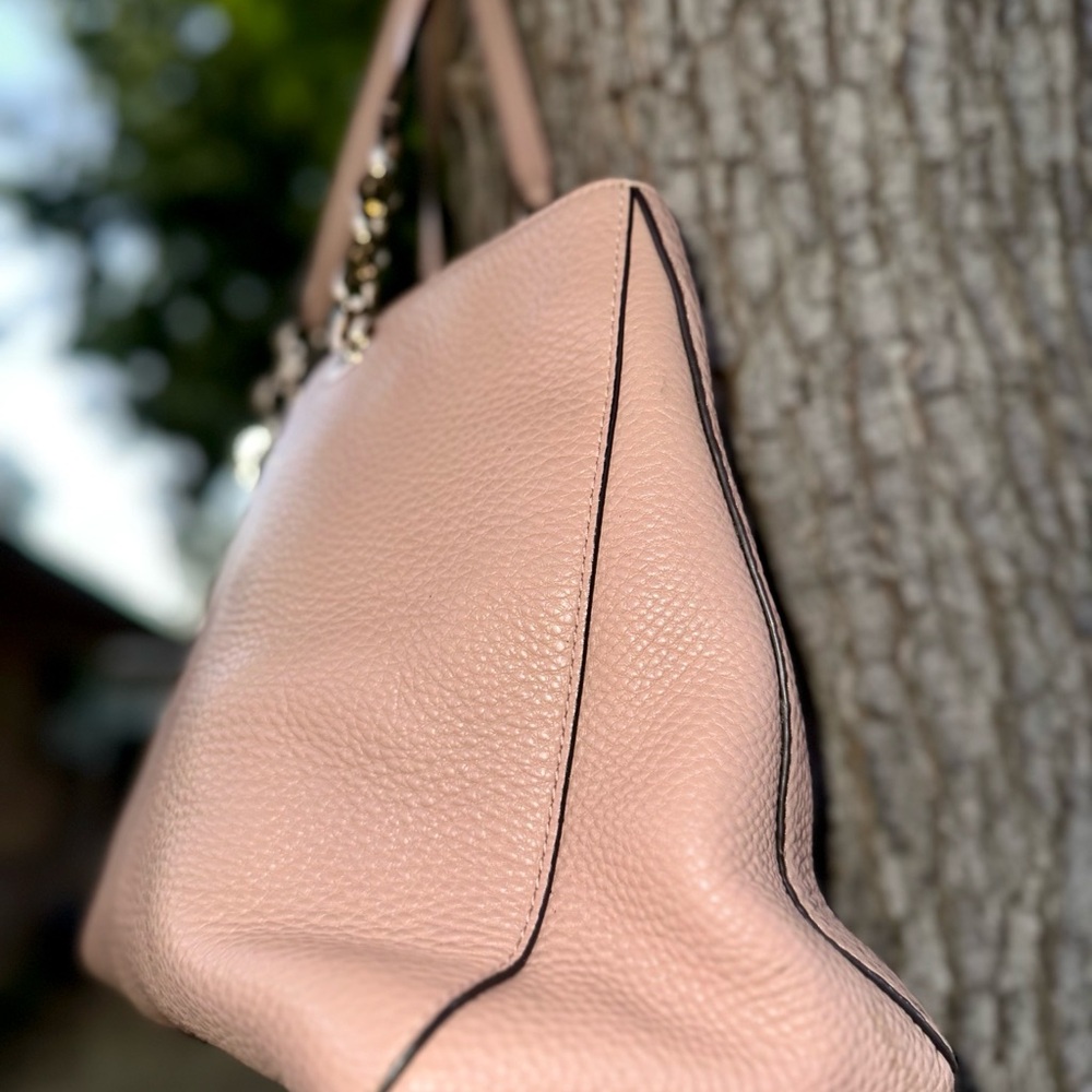 Kate Spade Pink Large Leather Tote Bag - Picture 5 of 11